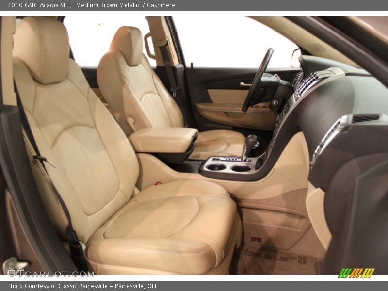 Medium Brown Metallic / Cashmere 2010 GMC Acadia SLT