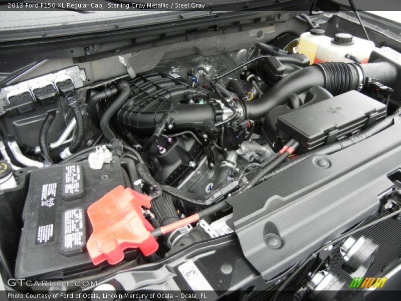  2013 F150 XL Regular Cab Engine - 3.7 Liter Flex-Fuel DOHC 24-Valve Ti-VCT V6