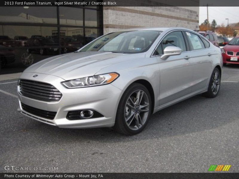 Front 3/4 View of 2013 Fusion Titanium