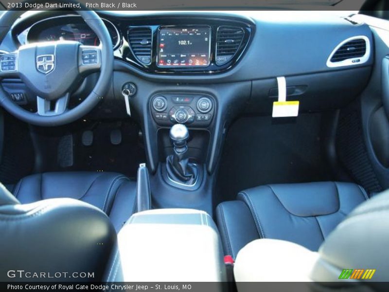 Pitch Black / Black 2013 Dodge Dart Limited