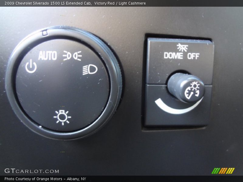 Controls of 2009 Silverado 1500 LS Extended Cab