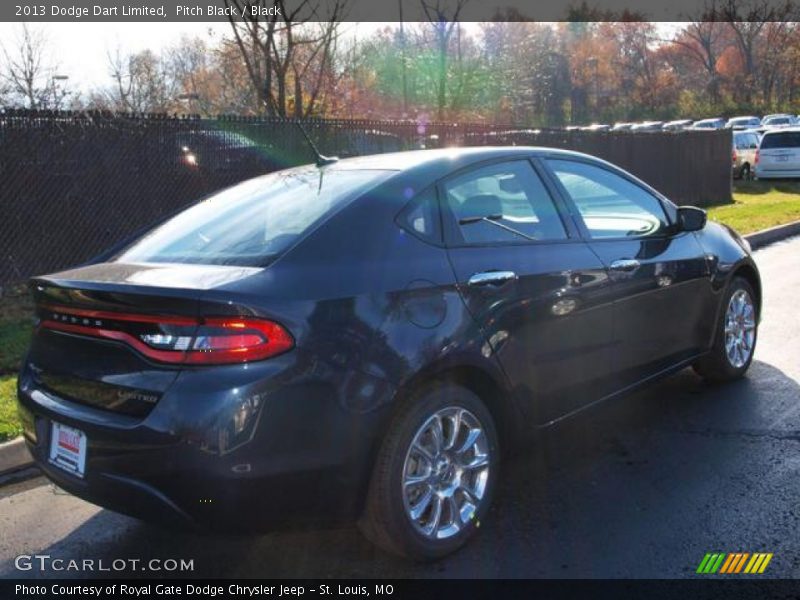 Pitch Black / Black 2013 Dodge Dart Limited