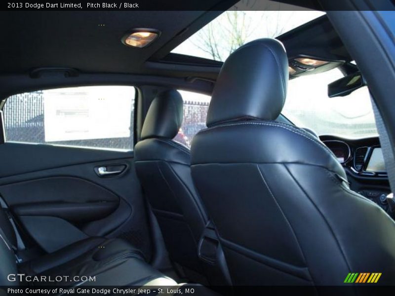 Pitch Black / Black 2013 Dodge Dart Limited
