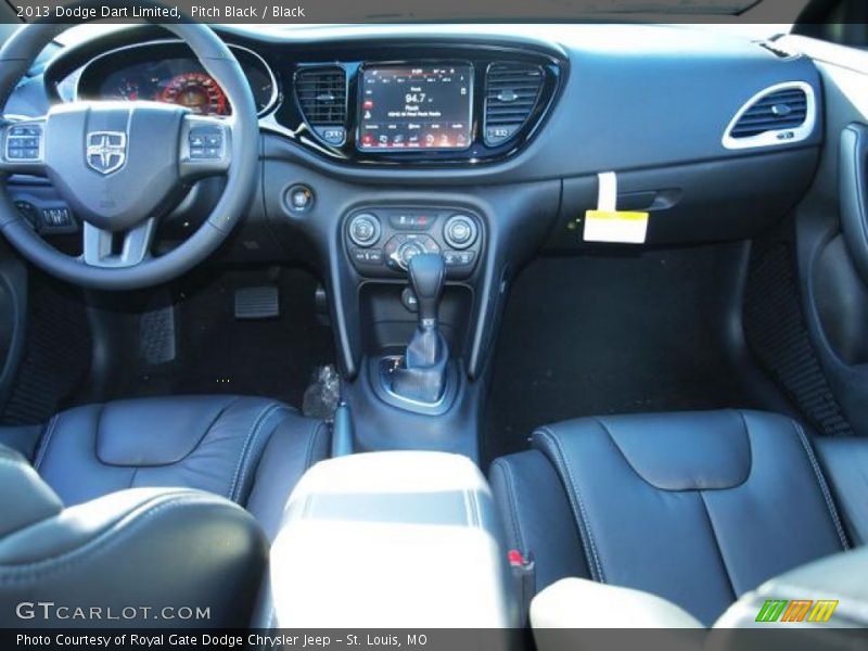 Pitch Black / Black 2013 Dodge Dart Limited
