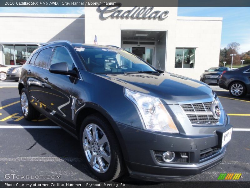 Gray Flannel / Ebony/Titanium 2010 Cadillac SRX 4 V6 AWD
