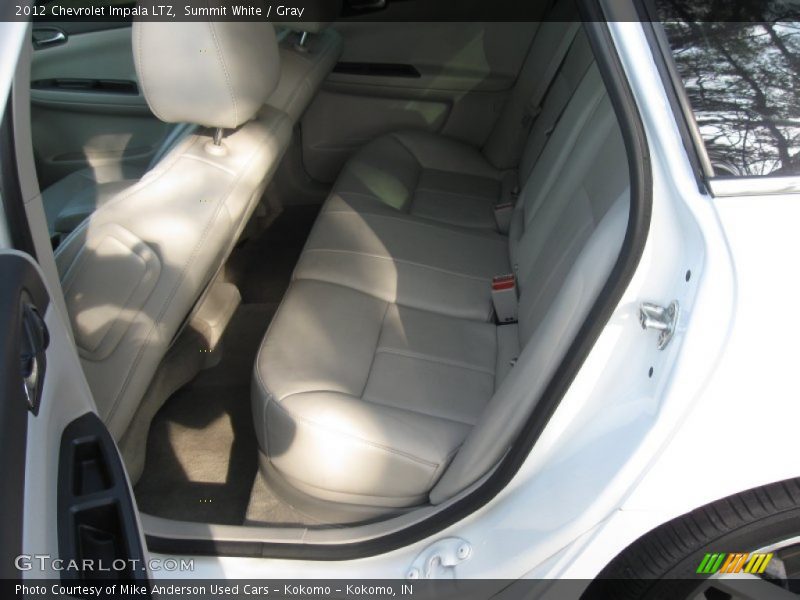 Summit White / Gray 2012 Chevrolet Impala LTZ