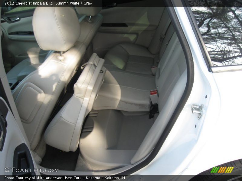 Summit White / Gray 2012 Chevrolet Impala LTZ