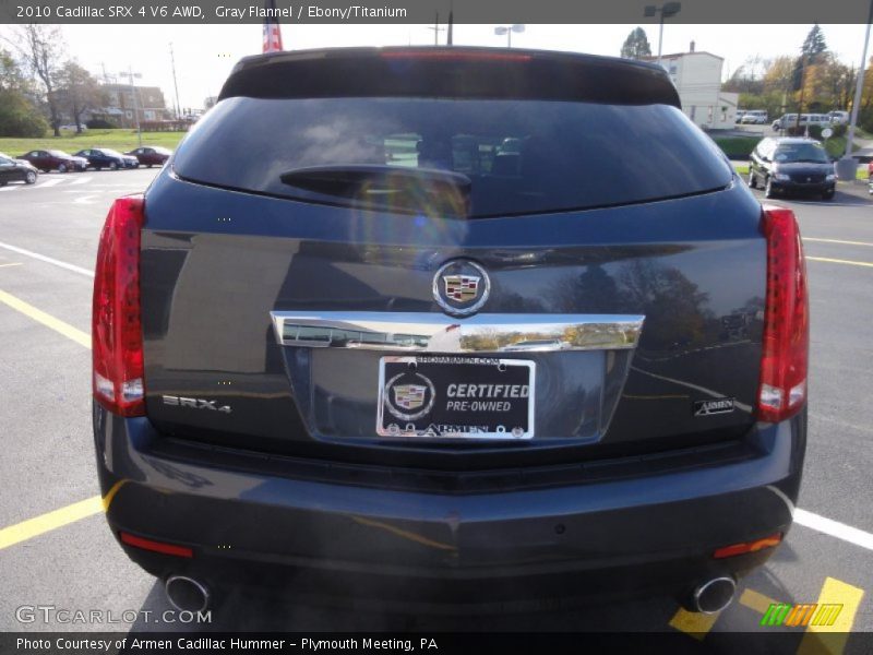 Gray Flannel / Ebony/Titanium 2010 Cadillac SRX 4 V6 AWD