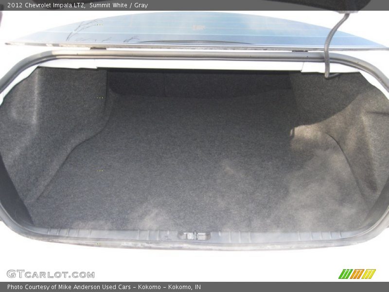 Summit White / Gray 2012 Chevrolet Impala LTZ