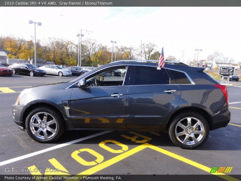 Gray Flannel / Ebony/Titanium 2010 Cadillac SRX 4 V6 AWD