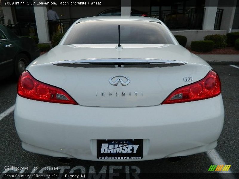 Moonlight White / Wheat 2009 Infiniti G 37 Convertible