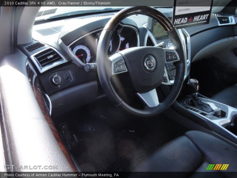 Gray Flannel / Ebony/Titanium 2010 Cadillac SRX 4 V6 AWD