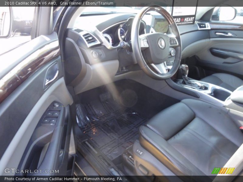 Gray Flannel / Ebony/Titanium 2010 Cadillac SRX 4 V6 AWD