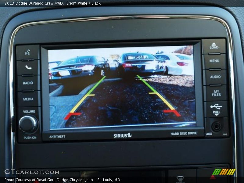 Bright White / Black 2013 Dodge Durango Crew AWD
