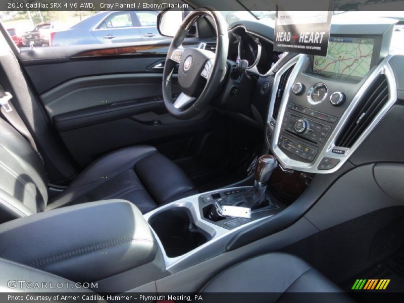 Gray Flannel / Ebony/Titanium 2010 Cadillac SRX 4 V6 AWD