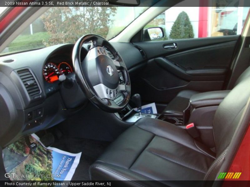 Red Brick Metallic / Charcoal 2009 Nissan Altima 3.5 SE