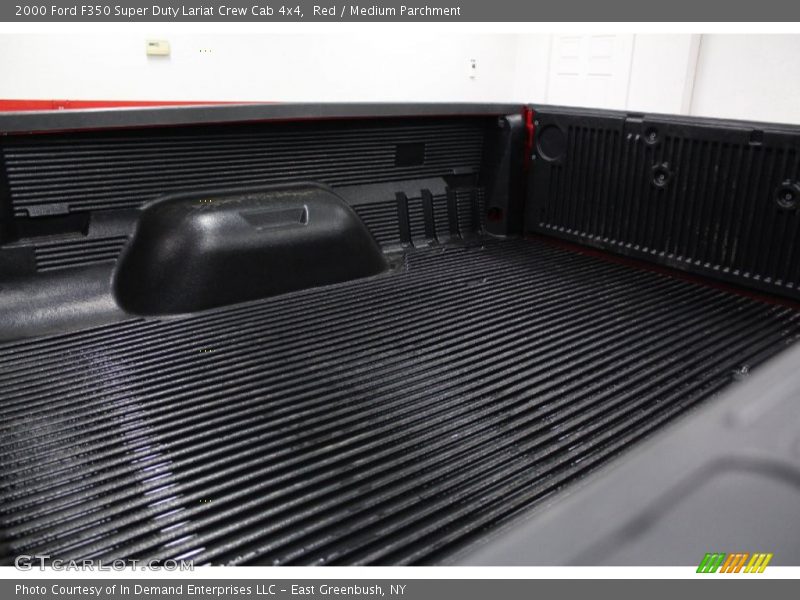 Red / Medium Parchment 2000 Ford F350 Super Duty Lariat Crew Cab 4x4