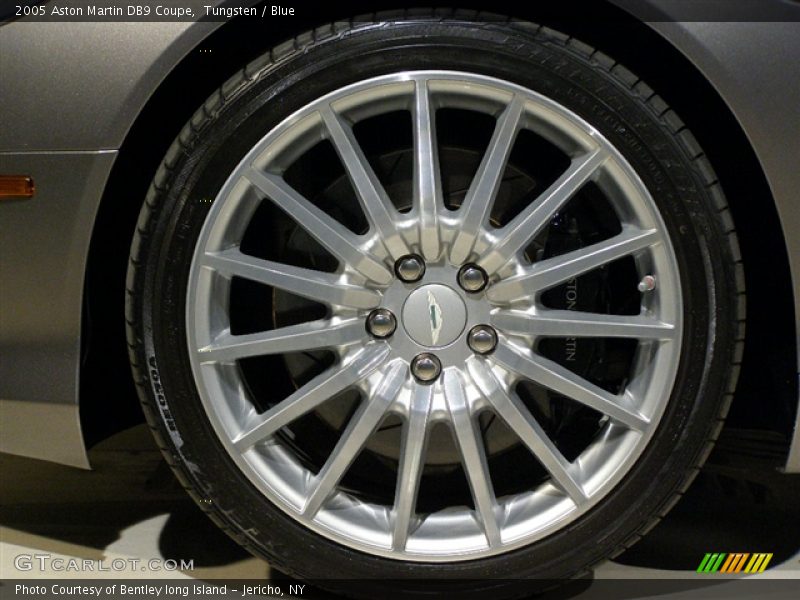 Tungsten / Blue 2005 Aston Martin DB9 Coupe