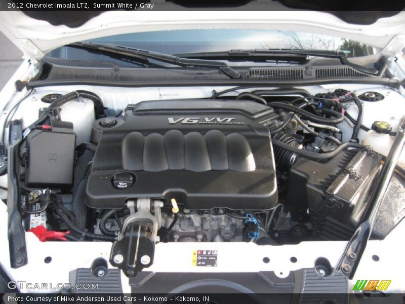 Summit White / Gray 2012 Chevrolet Impala LTZ