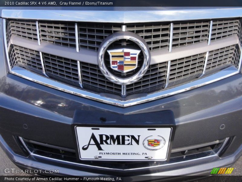 Gray Flannel / Ebony/Titanium 2010 Cadillac SRX 4 V6 AWD