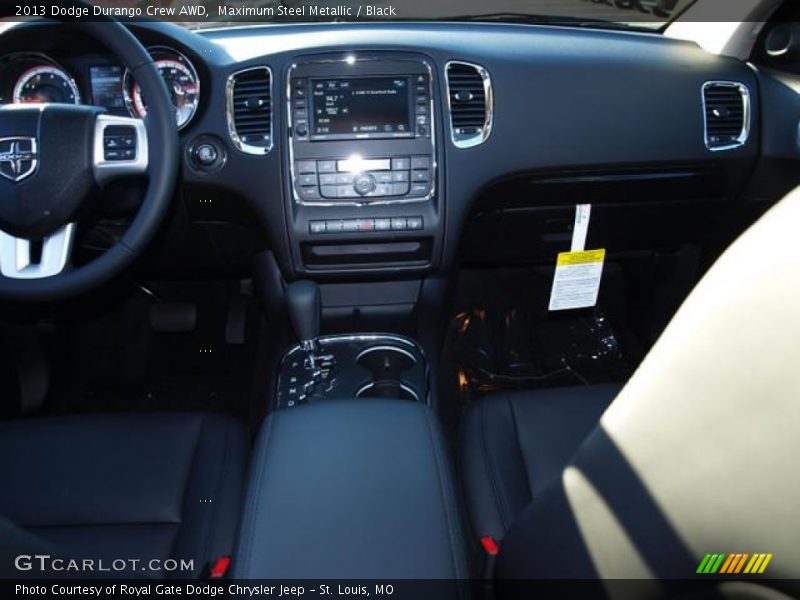 Maximum Steel Metallic / Black 2013 Dodge Durango Crew AWD