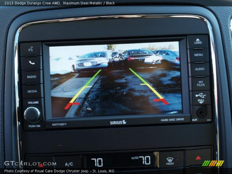 Maximum Steel Metallic / Black 2013 Dodge Durango Crew AWD