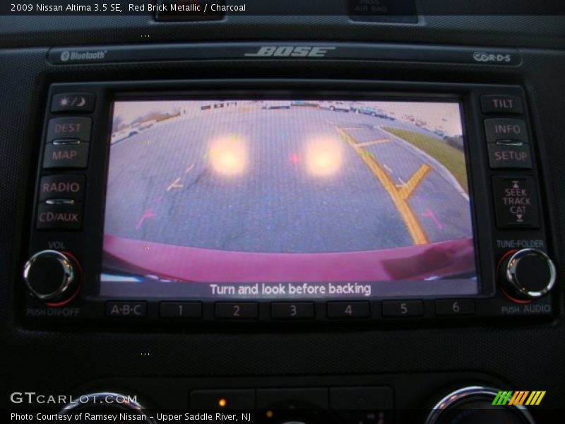 Red Brick Metallic / Charcoal 2009 Nissan Altima 3.5 SE