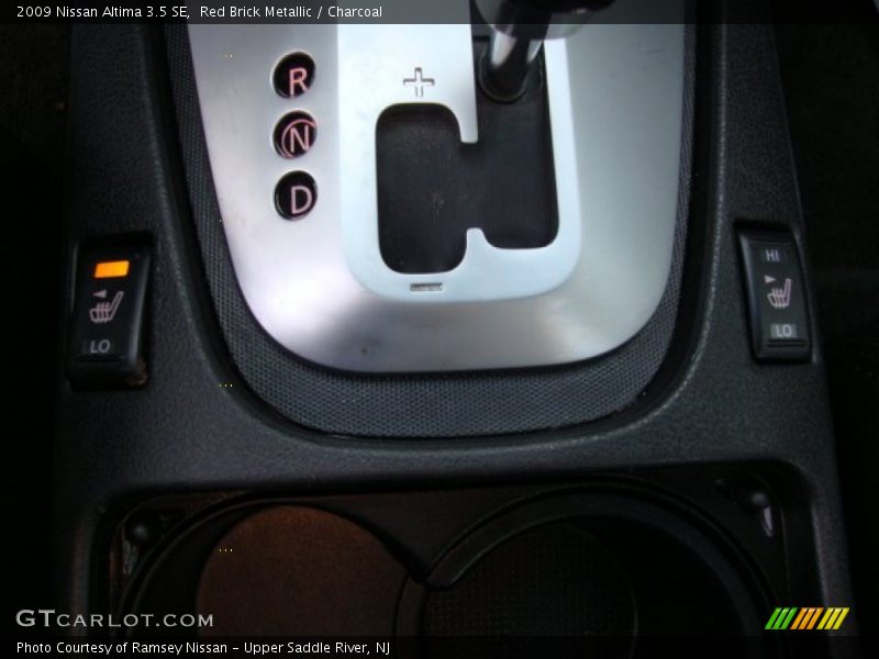Red Brick Metallic / Charcoal 2009 Nissan Altima 3.5 SE