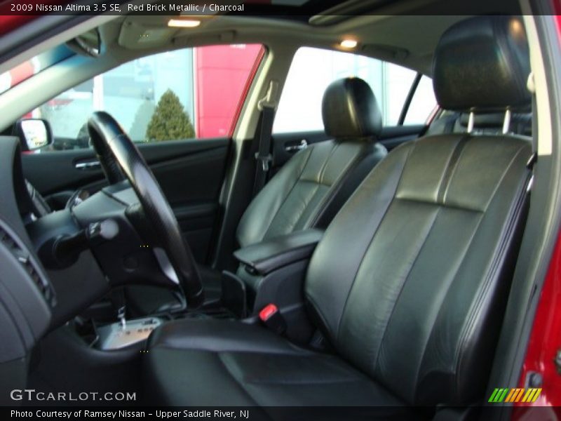 Red Brick Metallic / Charcoal 2009 Nissan Altima 3.5 SE