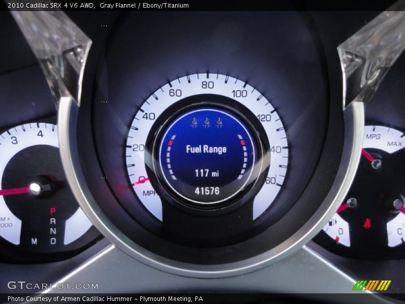 Gray Flannel / Ebony/Titanium 2010 Cadillac SRX 4 V6 AWD