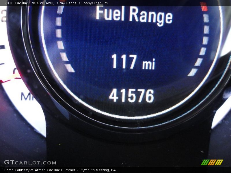 Gray Flannel / Ebony/Titanium 2010 Cadillac SRX 4 V6 AWD
