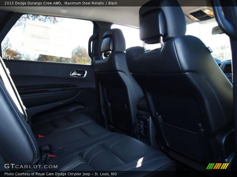 Maximum Steel Metallic / Black 2013 Dodge Durango Crew AWD