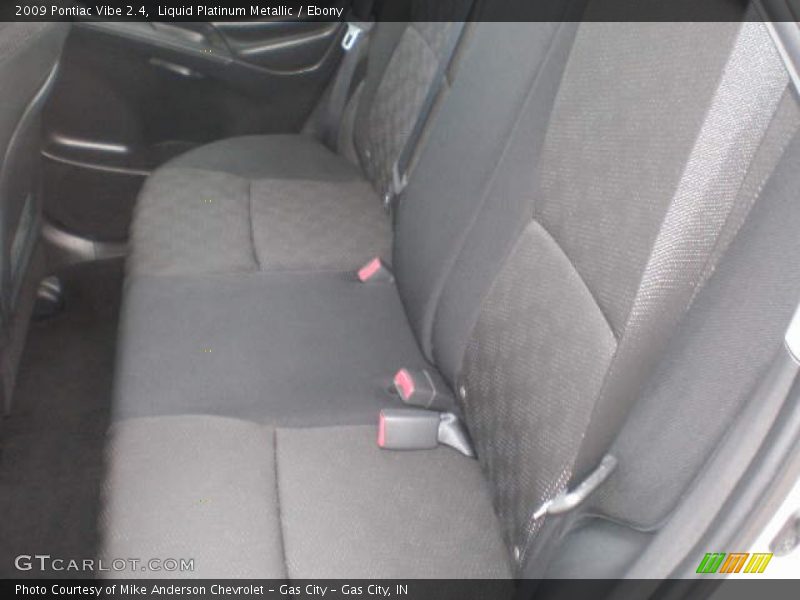 Liquid Platinum Metallic / Ebony 2009 Pontiac Vibe 2.4