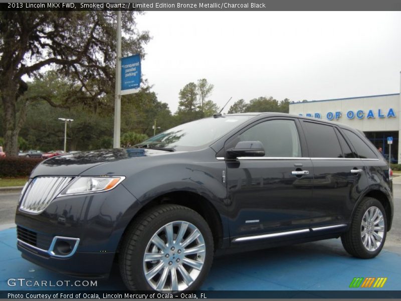 Smoked Quartz / Limited Edition Bronze Metallic/Charcoal Black 2013 Lincoln MKX FWD