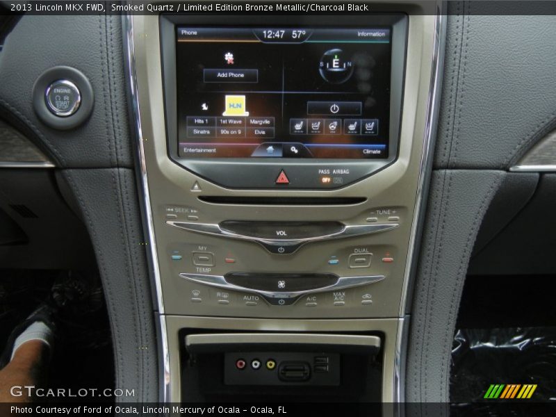 Controls of 2013 MKX FWD