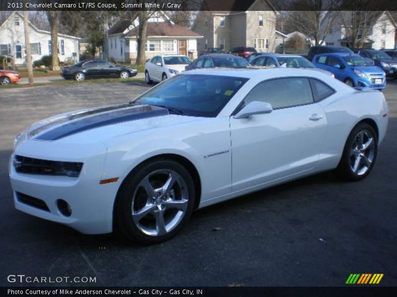 Summit White / Gray 2013 Chevrolet Camaro LT/RS Coupe