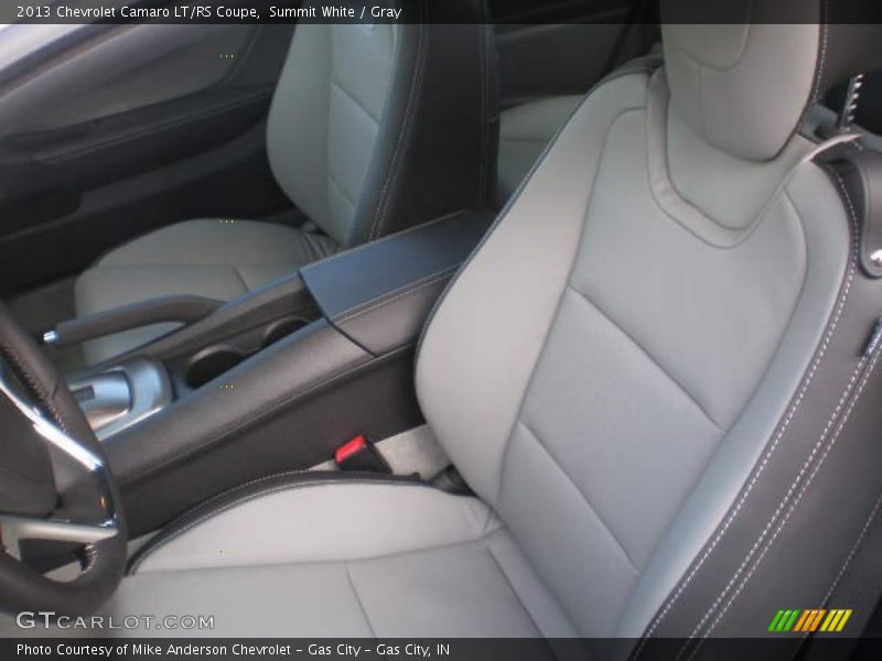 Summit White / Gray 2013 Chevrolet Camaro LT/RS Coupe