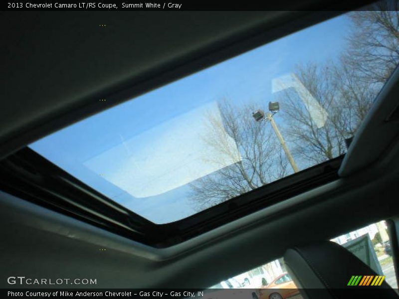 Summit White / Gray 2013 Chevrolet Camaro LT/RS Coupe