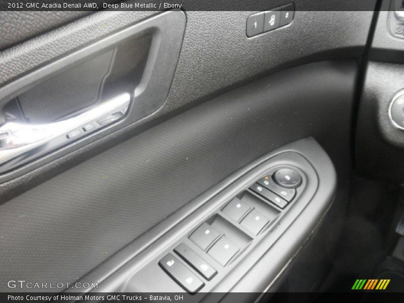 Controls of 2012 Acadia Denali AWD