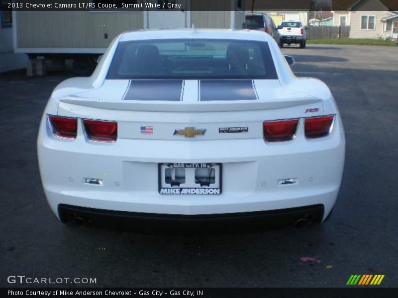 Summit White / Gray 2013 Chevrolet Camaro LT/RS Coupe