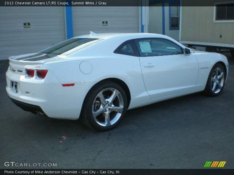 Summit White / Gray 2013 Chevrolet Camaro LT/RS Coupe
