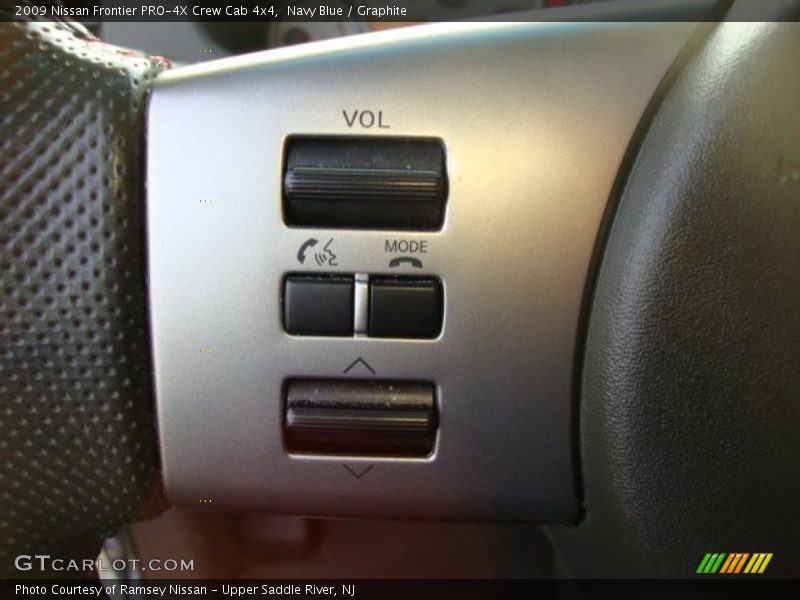 Navy Blue / Graphite 2009 Nissan Frontier PRO-4X Crew Cab 4x4