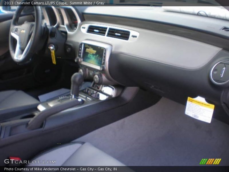 Summit White / Gray 2013 Chevrolet Camaro LT/RS Coupe
