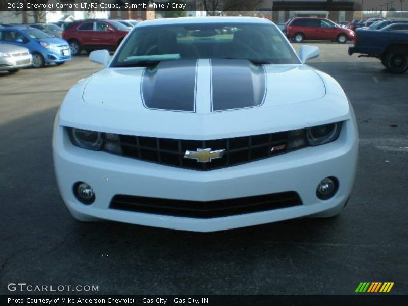 Summit White / Gray 2013 Chevrolet Camaro LT/RS Coupe