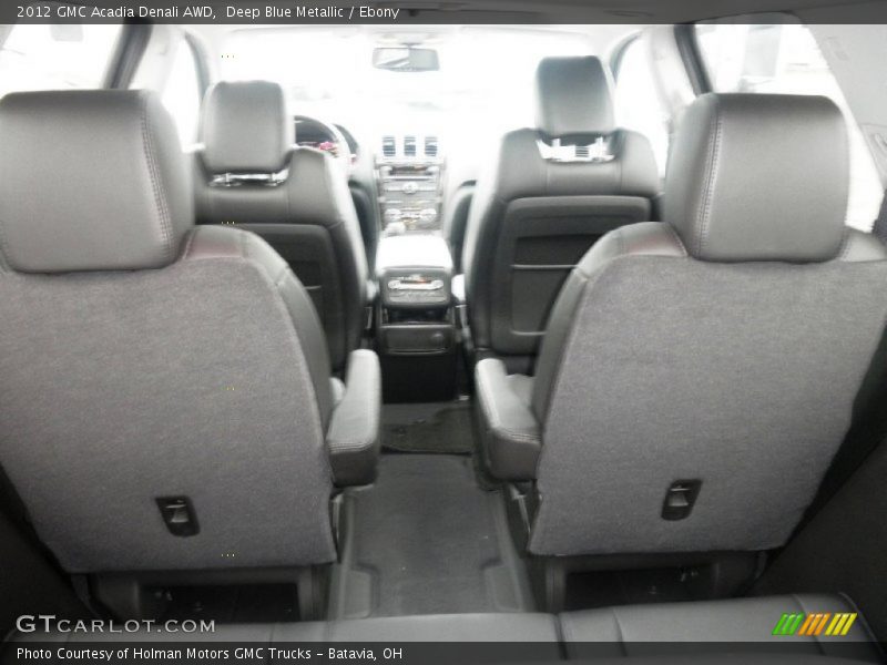 Deep Blue Metallic / Ebony 2012 GMC Acadia Denali AWD