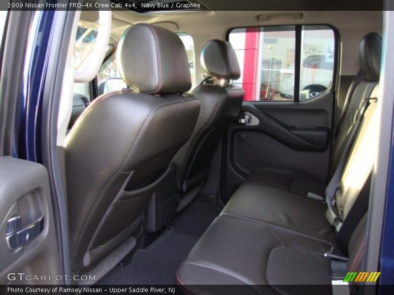 Navy Blue / Graphite 2009 Nissan Frontier PRO-4X Crew Cab 4x4