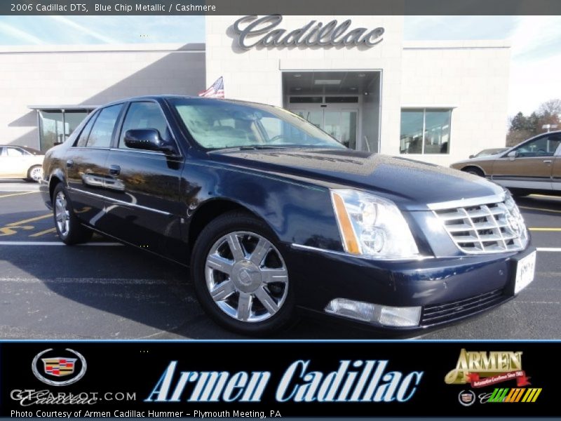 Blue Chip Metallic / Cashmere 2006 Cadillac DTS