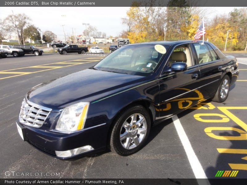 Blue Chip Metallic / Cashmere 2006 Cadillac DTS