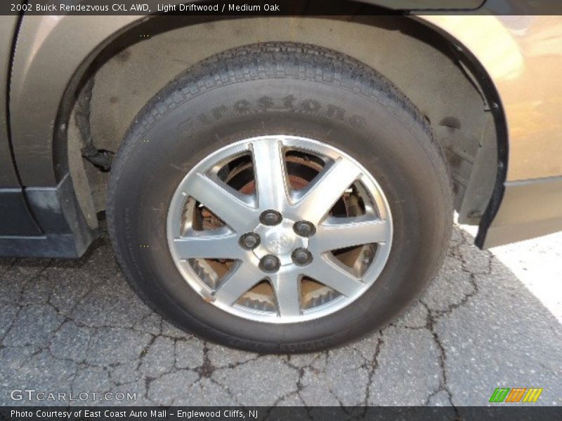 Light Driftwood / Medium Oak 2002 Buick Rendezvous CXL AWD