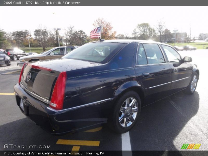 Blue Chip Metallic / Cashmere 2006 Cadillac DTS